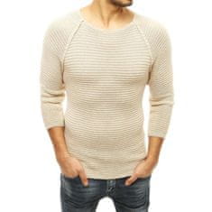 Dstreet Moški pulover brez majice bež barve wx1578 S