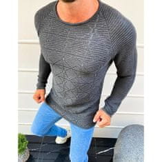 Dstreet Moška majica pulover antracit wx1596 M