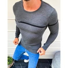 Dstreet Moški pulover z vrvico antracit wx1624 S