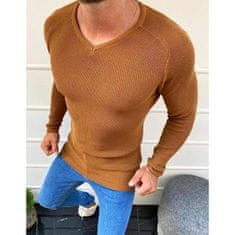 Dstreet Moški pulover z vrvico Sandalwood wx1644 S