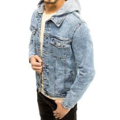 Dstreet Moška džins jakna s kapuco modra tx3615 XL
