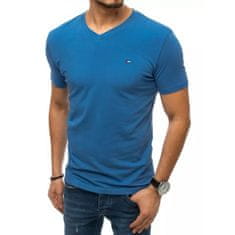 Dstreet Moška majica enobarvna RAY modra rx4790 XXL