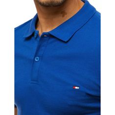 Dstreet Moška srajca z ovratnikom modra px0329 3XL