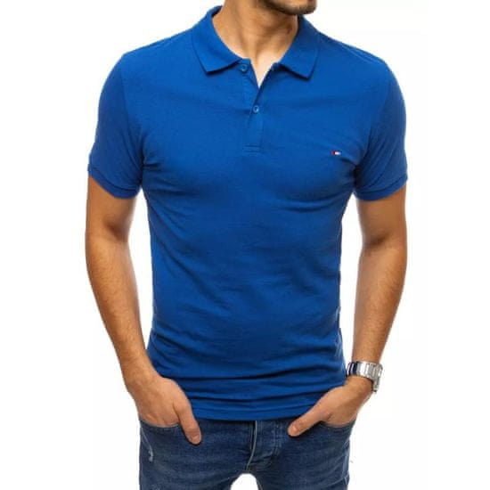 Dstreet Moška srajca z ovratnikom modra px0329