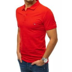 Dstreet Moška srajca z ovratnikom rdeča px0331 M