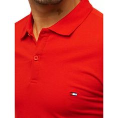 Dstreet Moška srajca z ovratnikom rdeča px0331 M