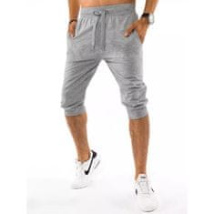 Dstreet Moške kratke hlače brez potiska sive barve sx1535 XXL