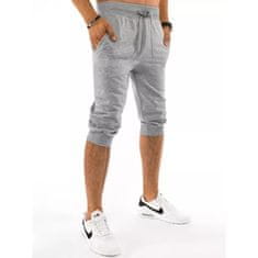 Dstreet Moške kratke hlače brez potiska sive barve sx1535 XXL