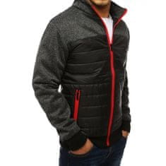 Dstreet Moška zimska prehodna jakna prešita črna STIL tx3820 XL