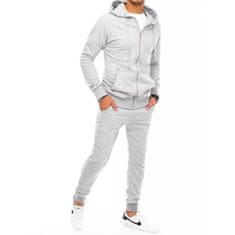 Dstreet Moška športna obleka LONA svetlo siva ax0537 XL