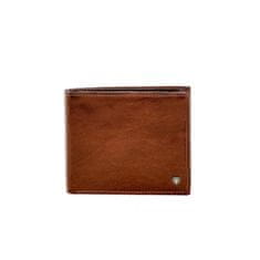 Rovicky Rjava majhna elegantna usnjena denarnica CE-PR-N01-RVT.40_281438 Univerzalni