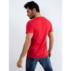 Factoryprice Moška rdeča majica Finesse 267-TS-21-4417.84P_320871 S