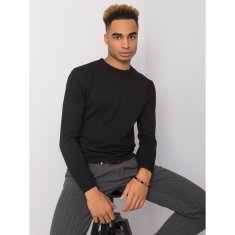 LIWALI Črn moški pulover Carter LIWALI TIK-K21-0094_359997 XL