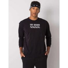 LIWALI Moška črna majica s potiskom Maxton LIWALI TSUK-K21-000183_371860 XL