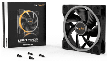 Be quiet! Light Wings ventilator, 120 mm, 4-pin, ARGB, PWM (BL072)