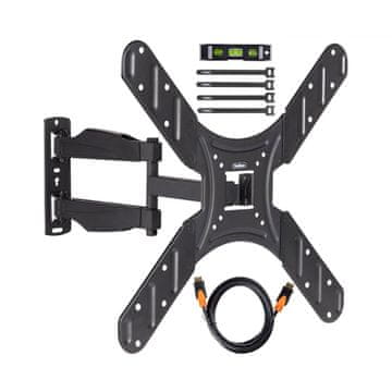VonHaus TV stenski nosilec, pregibni, 50,8 cm - 127 cm, do 25 kg (9100060)