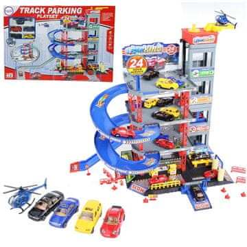 WOOPIE Parkirna garaža Toys z dodatki (0716053830456)