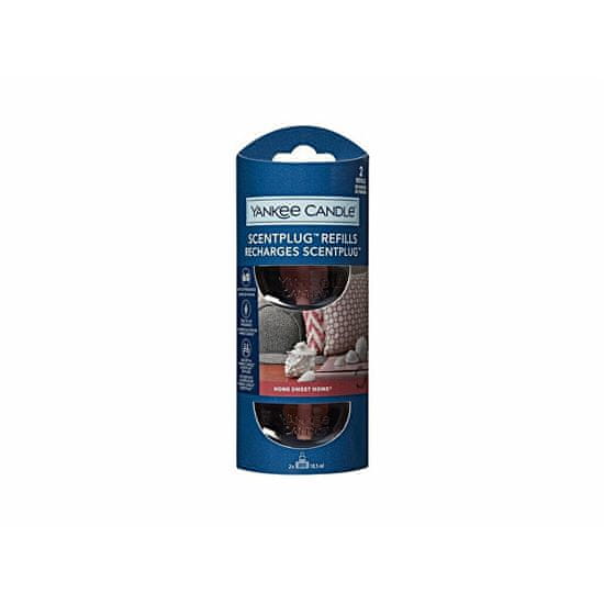 Yankee Candle Nadomestno polnilo za električni difuzor Home Sweet Home 2 x 18,5 ml