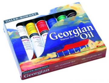 Daler Rowney Set oljnih barv Georgian Starter set 6x22 ml