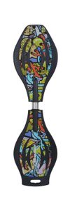 Schildkröt Waveboard Good Vibes Graffiti rolka