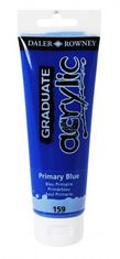 Daler Rowney Akrilna barva Graduate 120 ml, primary modra