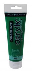 Daler Rowney Akrilna barva Graduate 120 ml, smaragdno zelena