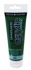 Daler Rowney Akrilna barva Graduate 120 ml, hookes zelena