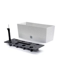 nabbi Samozalivalni plastični lonec DRTC600 60 cm - bel