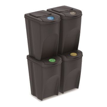 nabbi IKWB35S4 koš za sortirane odpadke (4 kosi) 35 l