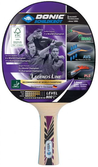Donic Schildkrot Legends 800 lopar za namizni tenis