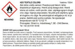 Rayher.	 GHIANT H2O sprej za tekstil 150 ml modro zelen