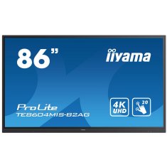 iiyama ProLite interaktivni zaslon na dotik, 217,4 cm, IPS 4K UHD, VGA/HDMI/USB-C, Android (TE8604MIS-B2AG)
