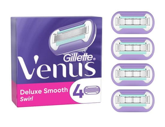 Gillette nadomestne glave Venus Swirl, 4 kosi