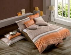 posteljnina Federiko, oranžna, 140x200 + 70x90 cm