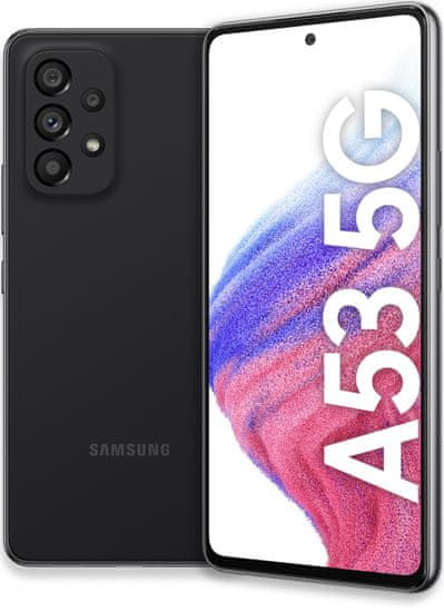 Samsung Galaxy A53 5G mobilni telefon, 6GB/128GB, črn