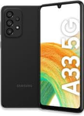 Samsung Galaxy A33 5G pametni telefon, 6 GB/128 GB, črn