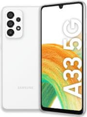 Galaxy A33 5G pametni telefon, 6 GB/128 GB, bel