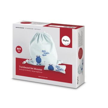 Rayher.	 Ustvarjalni set: Vrečka iz blaga+puščica, Pošast