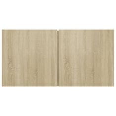 Vidaxl Viseče TV omarice 3 kosi sonoma hrast 60x30x30 cm
