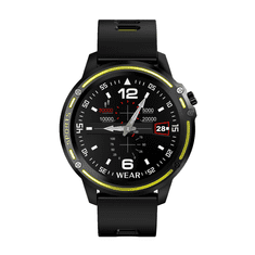 Watchmark Smartwatch WL8 black/yellow