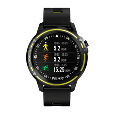 Watchmark Smartwatch WL8 black/yellow