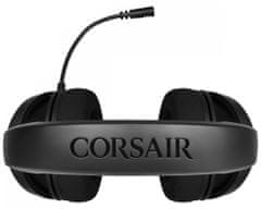 Corsair HS45 Surround Carbon Gaming slušalke, 50 mm (CA-9011220-EU)