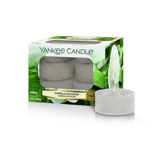 Yankee Candle Aromatične čajne svečke Camellia Blossom 12 x 9,8 g
