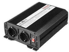 Kemot Inverter Kemot 12VDC / 230VAC 1000W / 2000W, 2x vtičnica