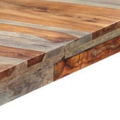 Vidaxl Jedilna miza siva 180x90x76 cm trden palisander