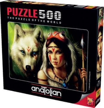 AnaTolian Puzzle Bojevnica princesa 500 kosov