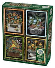 Cobble Hill Puzzle Cvetlični predmeti 1000 kosov