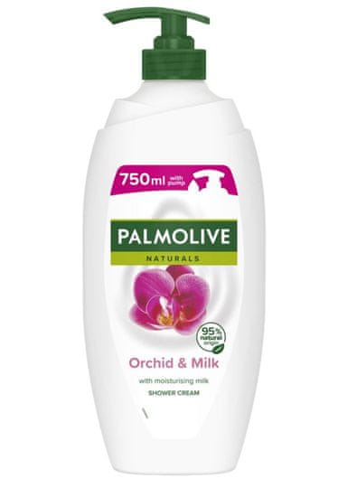 Palmolive Naturals Black Orchid gel za prhanje s črpalko, 750 ml