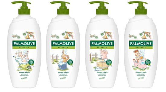 Palmolive Naturals For Kids gel za prhanje s črpalko, 750 ml