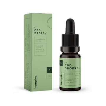 Hempika CBD kapljice 500mg (10ml)
